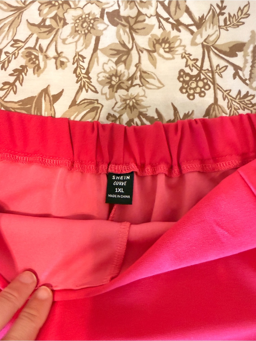 SHEIN Hot Pink Mini Skirt with Side Panel - Picture 5 of 7